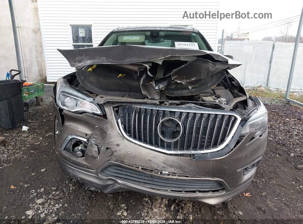 LRBFXESXXGD176164 2016 BUICK ENVISION Brown Vista del cuadro de instrumentos