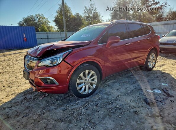 LRBFXFSX1GD172994 2016 BUICK ENVISION Красный Передняя левая четверть
