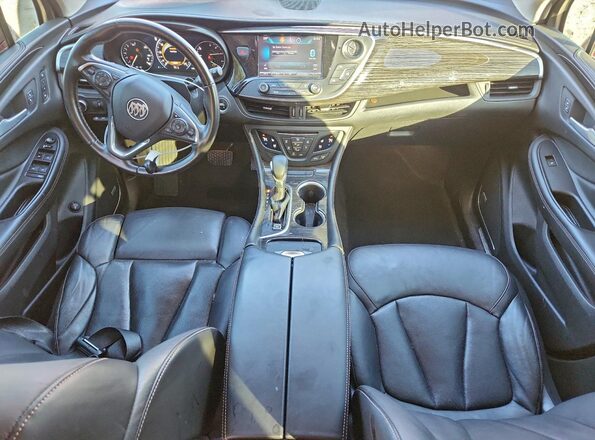 LRBFXFSX1GD172994 2016 BUICK ENVISION Красный Вид панели приборов