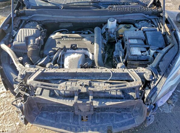 LRBFXFSX3GD190638 2016 BUICK ENVISION Black Vista del compartimento del motor
