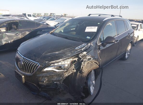 LRBFXFSX6HD098523 2017 BUICK ENVISION Black Przód lewy