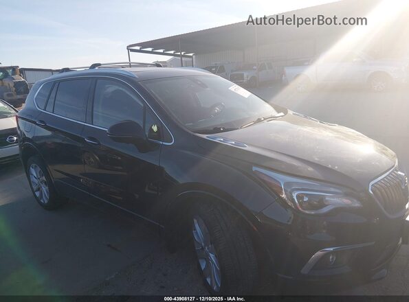 LRBFXFSX6HD098523 2017 BUICK ENVISION Black Widok wnętrza z tyłu