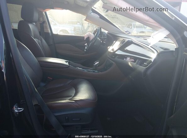 LRBFXFSX6HD098523 2017 BUICK ENVISION Black Widok wnętrza z przodu