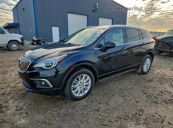 LRBFXFSX7GD142186 2016 BUICK ENVISION Black Front left