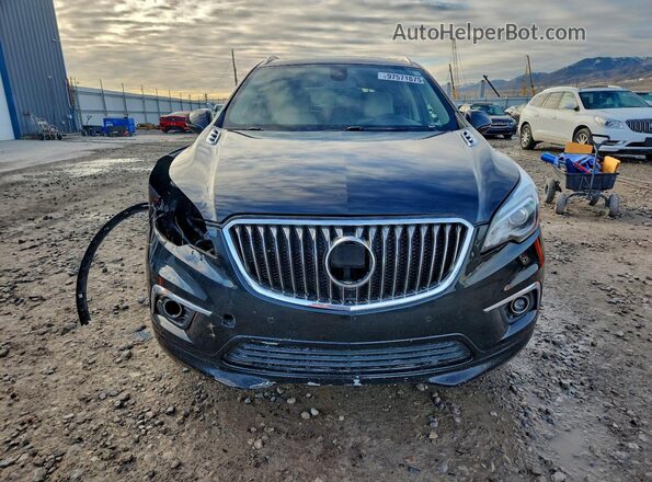 LRBFXFSX7GD142186 2016 BUICK ENVISION Black Front view