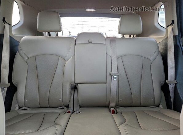 LRBFXFSX7GD142186 2016 BUICK ENVISION Black Rear seats view