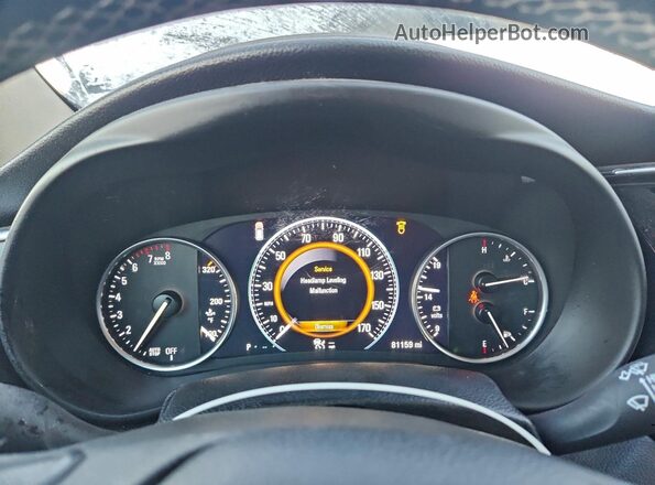 LRBFXFSX7GD142186 2016 BUICK ENVISION Black Instrument cluster view