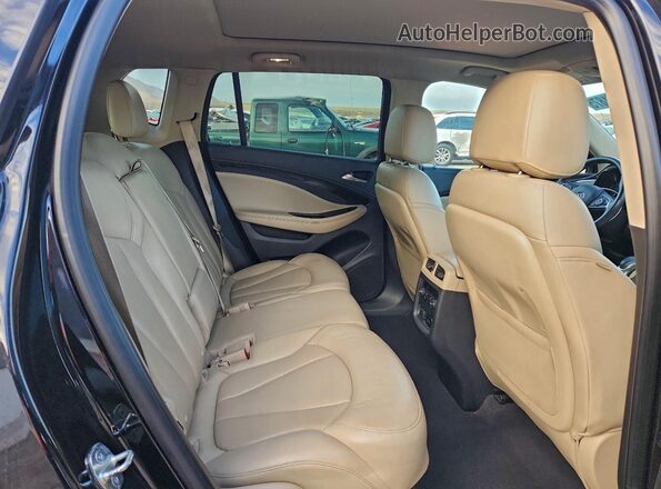 LRBFXFSX7GD142186 2016 BUICK ENVISION Black Rear interior view