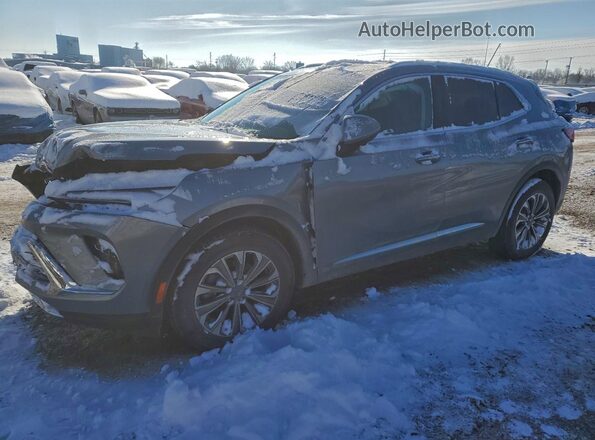 LRBFZKE46SD087680 2025 BUICK ENVISION Gray Передня ліва чверть