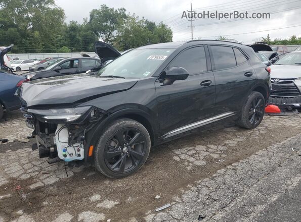 LRBFZMR44PD061544 2023 BUICK ENVISION Black Vista tres cuartos delantera izquierda
