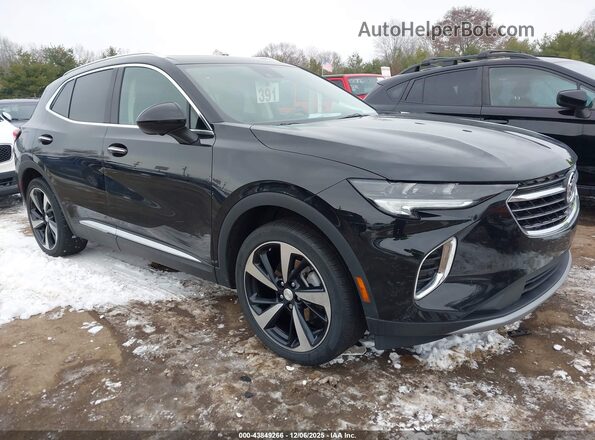 LRBFZNR46MD041779 2021 BUICK ENVISION Черный Передняя правая четверть