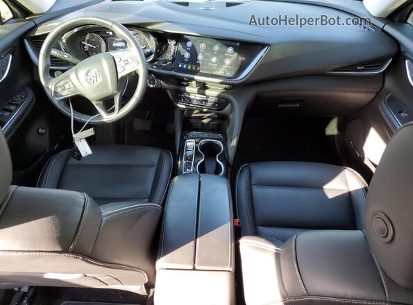 LRBFZNR47MD072748 2021 BUICK ENVISION Серебряный Вид панели приборов