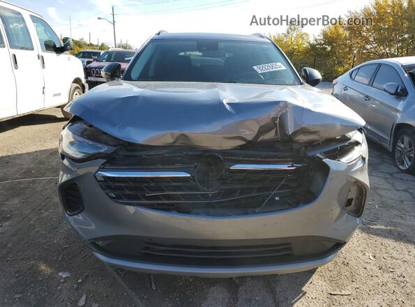LRBFZNR47MD072748 2021 BUICK ENVISION Серебряный Вид спереди