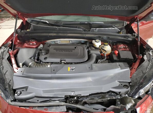 LRBFZPE43RD014662 2024 BUICK ENVISION Red Vista del compartimento del motor