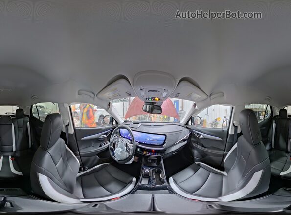 LRBFZPE43RD014662 2024 BUICK ENVISION Red Vista interior de 360 grados
