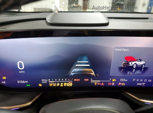 LRBFZPE43RD014662 2024 BUICK ENVISION Red Vista del cuadro de instrumentos