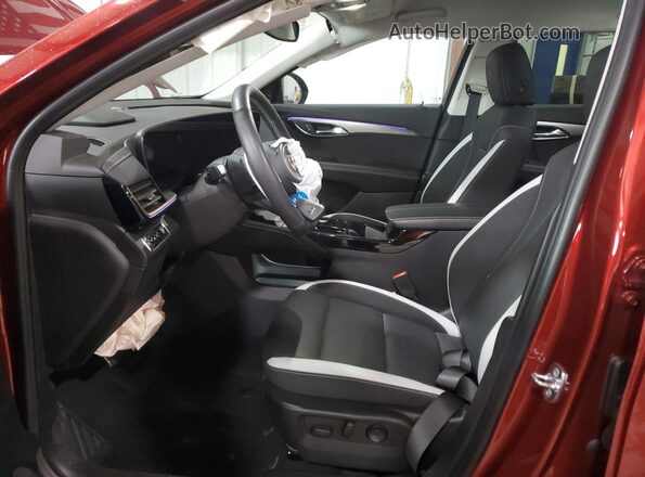 LRBFZPE43RD014662 2024 BUICK ENVISION Red Vista interior delantera