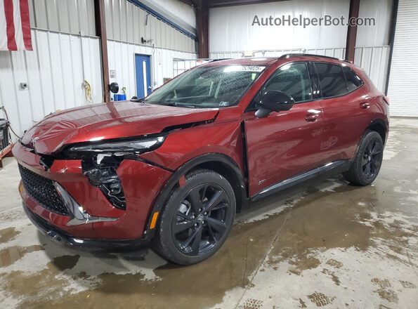 LRBFZPE43RD014662 2024 BUICK ENVISION Red Vista tres cuartos delantera izquierda