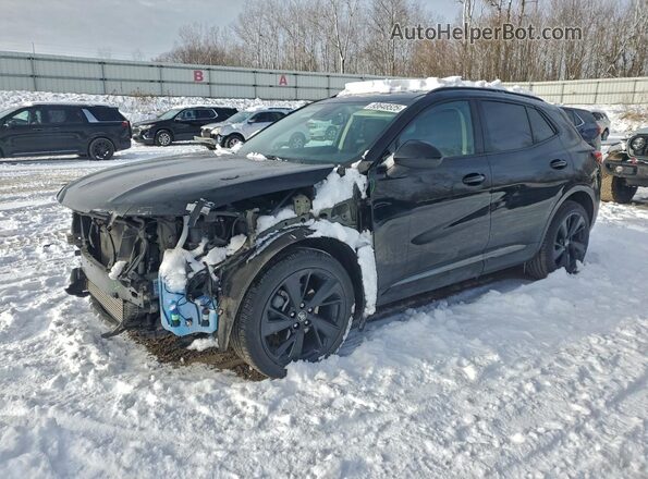 LRBFZPR45ND168472 2022 BUICK ENVISION Black Przód lewy