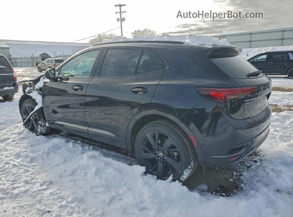 LRBFZPR45ND168472 2022 BUICK ENVISION Black Tył lewy