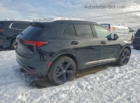 LRBFZPR45ND168472 2022 BUICK ENVISION Black Tył prawy