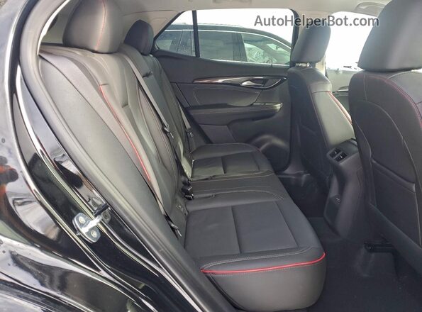 LRBFZPR45ND168472 2022 BUICK ENVISION Black Widok wnętrza z tyłu