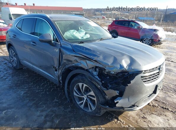 LRBFZPR4XMD111487 2021 BUICK ENVISION Gray Առջևի աջ
