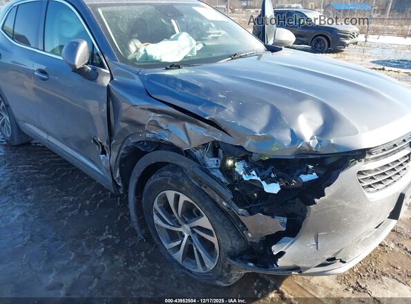 LRBFZPR4XMD111487 2021 BUICK ENVISION Gray Դիմացի տեսք