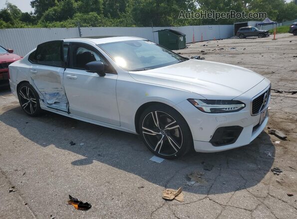 LVYA22MT9LP169484 2020 VOLVO S90 White Front right