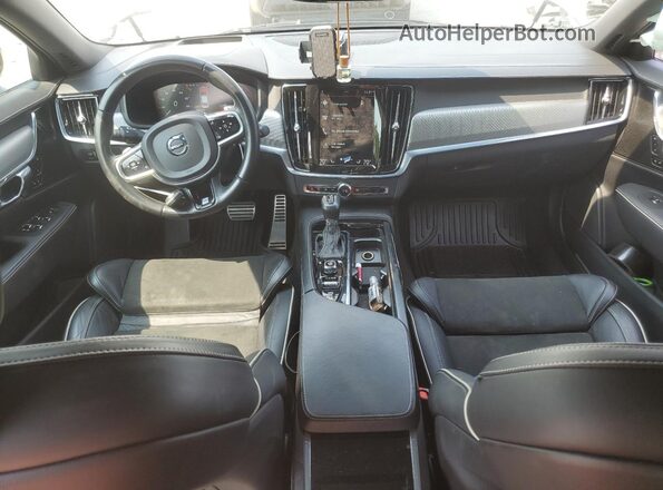 LVYA22MT9LP169484 2020 VOLVO S90 White Dashboard view