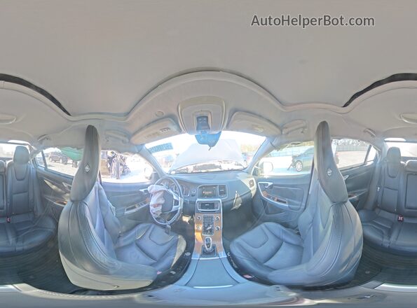 LYV402FKXGB092186 2016 VOLVO S60 Gray Widok naklejki z numerem VIN