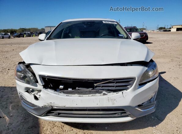 LYV402HM3JB174556 2018 VOLVO S60 White Դիմացի տեսք