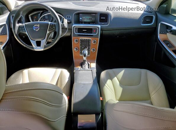 LYV402HM3JB174556 2018 VOLVO S60 White Առջևի վահանակի տեսք