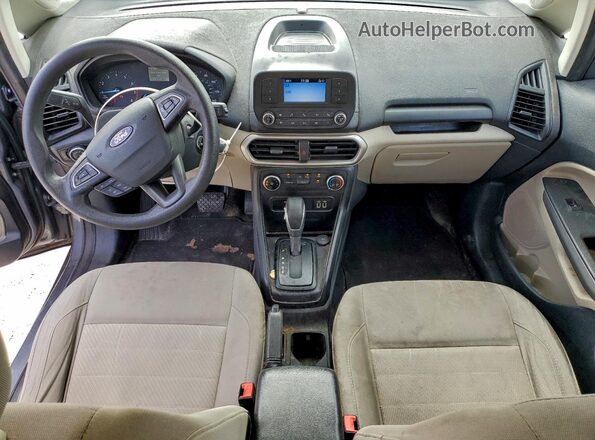 MAJ3S2FE5LC353915 2020 FORD ECOSPORT Серый Вид панели приборов
