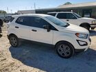 2021 Ford Ecosport S White vin: MAJ3S2FE5MC446144