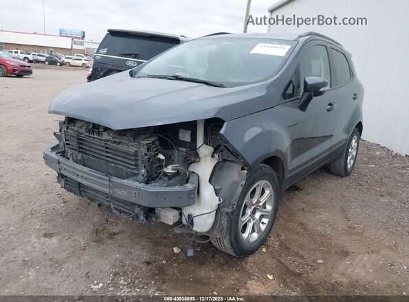 MAJ3S2GE2MC424102 2021 FORD ECOSPORT Gray Vista tres cuartos delantera izquierda