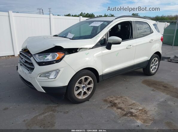 MAJ3S2GE2MC449811 2021 FORD ECOSPORT White Przód lewy