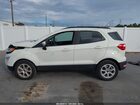 2021 Ford Ecosport Se White vin: MAJ3S2GE2MC449811 2021 Ford Ecosport Se White vin: MAJ3S2GE2MC449811