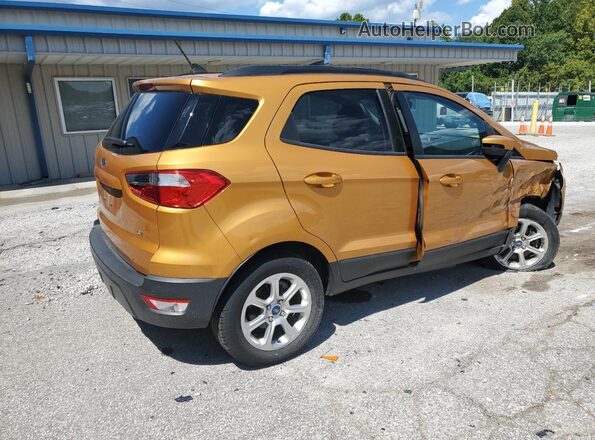 MAJ3S2GE4MC408421 2021 FORD ECOSPORT Yellow Tył prawy