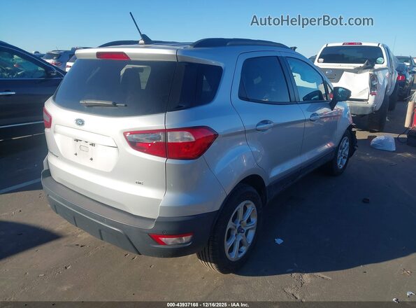 MAJ3S2GE5MC453397 2021 FORD ECOSPORT Silver Trasero derecho