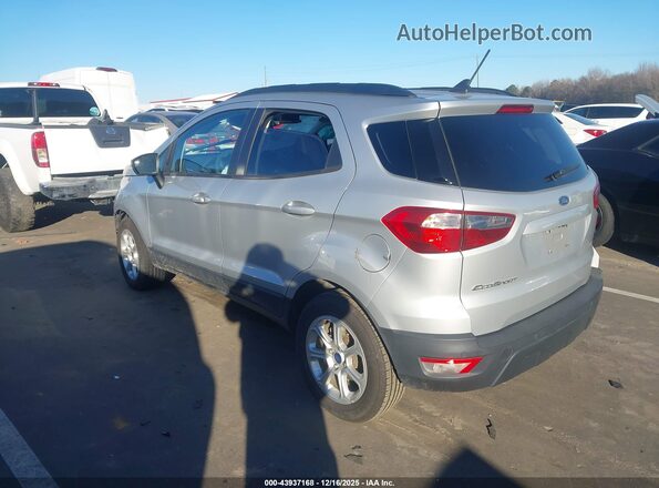 MAJ3S2GE5MC453397 2021 FORD ECOSPORT Silver Trasero izquierdo