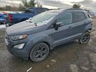 2018 Ford Ecosport Ses Gray vin: MAJ6P1CL6JC175022