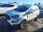2018 Ford Ecosport Ses Белый vin: MAJ6P1CL8JC187298