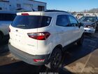 2018 Ford Ecosport Ses Белый vin: MAJ6P1CL8JC187298