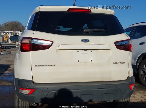 MAJ6P1CL8JC187298 2018 FORD ECOSPORT Белый 