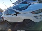 2018 Ford Ecosport Ses Белый vin: MAJ6P1CL8JC187298