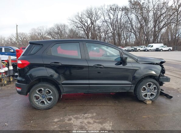 MAJ6P1SL5JC166488 2018 FORD ECOSPORT Черный Вид задней части салона