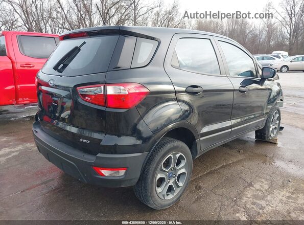 MAJ6P1SL5JC166488 2018 FORD ECOSPORT Черный Задняя правая четверть