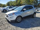 2018 Ford Ecosport Se Silver vin: MAJ6P1UL9JC174087