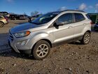 2018 Ford Ecosport Se Silver vin: MAJ6P1UL9JC197899